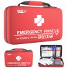 Portable 121-Piece Survival First Aid Kit - Compact, Waterproof EVA Material
