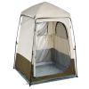 Camping Shower Tent, 1 Room, Foldable Privacy Tent Changing Room with Ground Stakes, Ropes, Carry Bag, and Crossbar