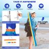 6.5 Feet Beach Umbrella - Multicolor
