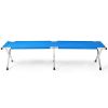 Portable Folding Camping Cot with Carrying Bag Army Blue