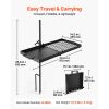 Heavy Duty Swivel Campfire Grill, 24" Portable Camping Grill Grate & Griddle, Sturdy Steel BBQ Mesh, 360Â° Height Adjustable Over Fire Pit Equipment