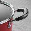 Qt Aluminum Nonstick Covered Jumbo Cooker â€“ Red