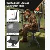 Hunting Chair, 360Â° Silent Swivel, Foldable Portable Blind Chair, Heavy-Duty Steel Frame Ground Stool Seat with Anti-Sink Swivel Feet
