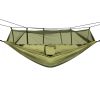 600lbs Load 2 Persons Hammock with Mosquito Net Outdoor Hiking Camping Hammock Portable Nylon Swing Hanging Bed