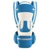 Multifunctional Baby Carrier With Hip Seat Head Hood Front Back Side Carrying All Position Ergonomic Adjustable Infant Carrier For 0-4 Years Old Newbo
